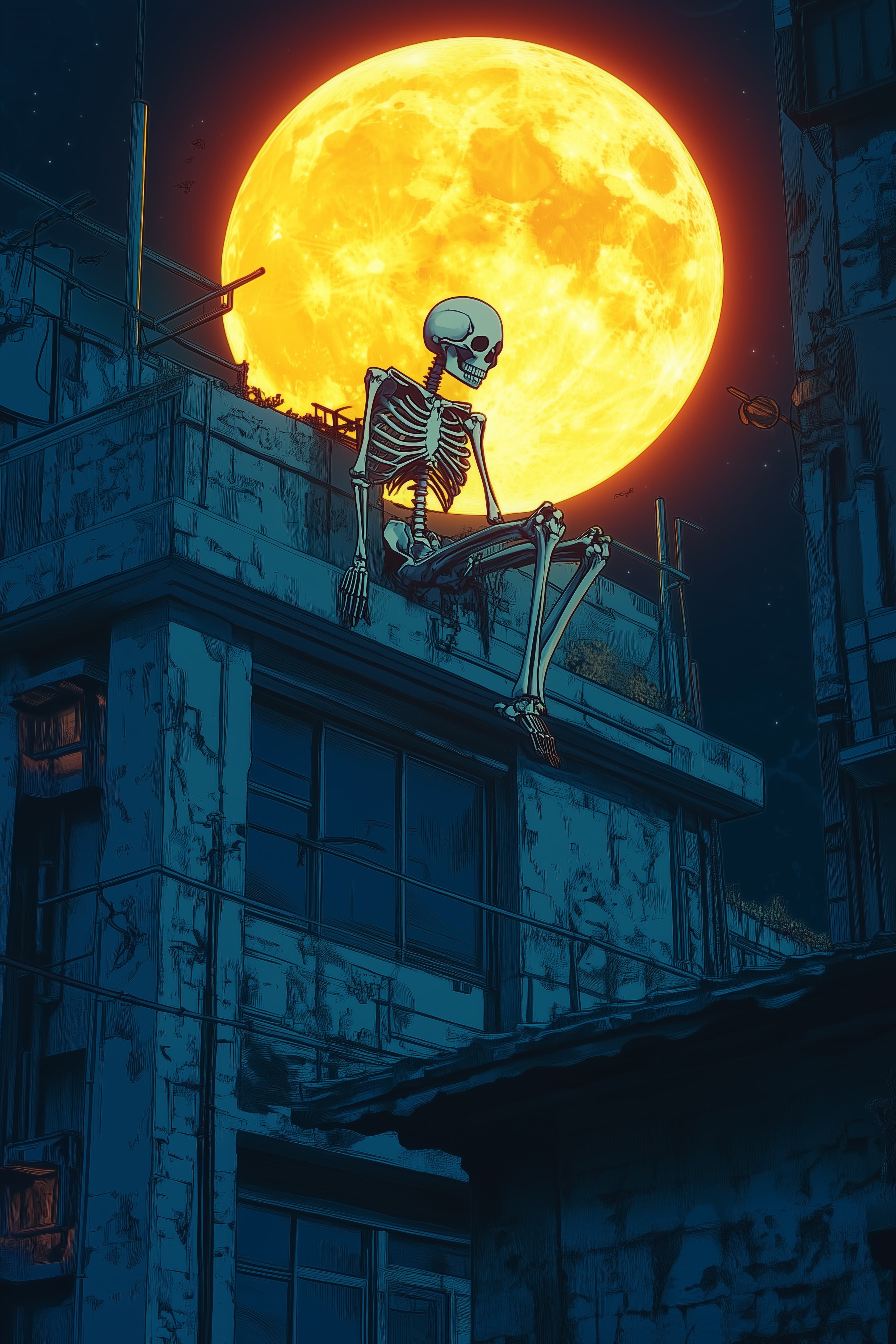 Halloween Scene